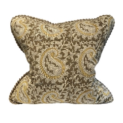 Pair Indian Block Print Pillows