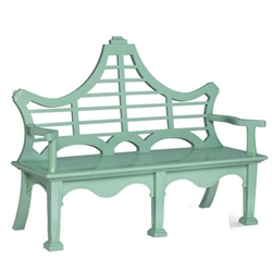 English Pagoda Garden Bench