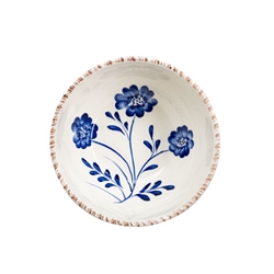 Blue Portuguese Talavera Bowl; Sm.