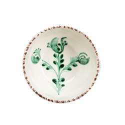 Green Portuguese Talavera Bowl; Sm.