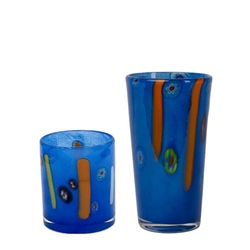 Cobalt Murano Tumbler