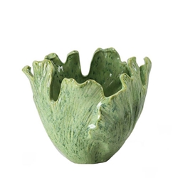 Iceberg Ceramic Vase; Lg.