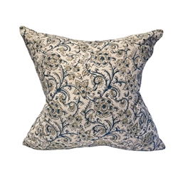 Pair Indian Block Print Pillows