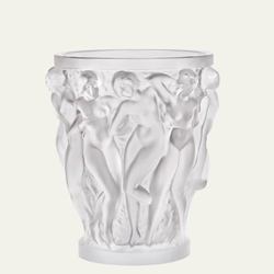 Lalique Bacchantes Crystal Vase