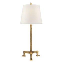 Gilt Giacometti Style Table Lamp
