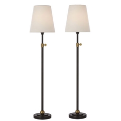 Adjustable Bronze Brass Cordless Table Lamp