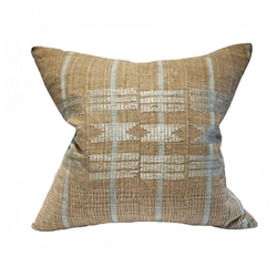 Pair Vintage Textile Pillows
