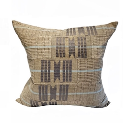 Pair Vintage Textile Pillows