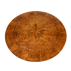 Italian Walnut Marquetry Table