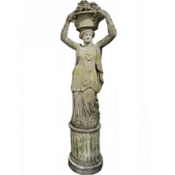 Classical Caryatid Statue
