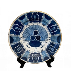 Delft Blue and White Charger
