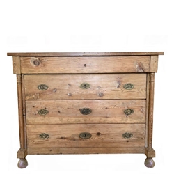 French Pine Commode