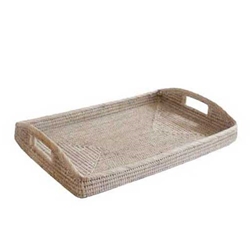 Bleached Morning Tray, Lg.