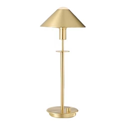 Brass Halogen Table Lamp