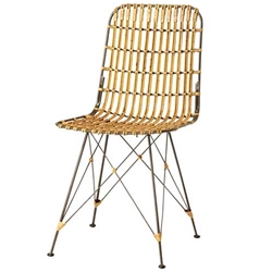 william laman furniture garden antiques natural rattan chair