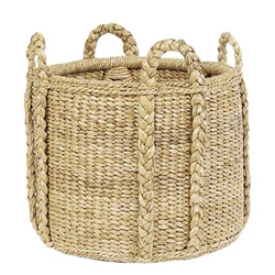 Round Rush Basket; Lg.