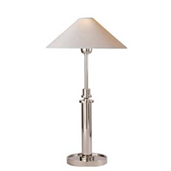 Nickel Deco Table Lamp